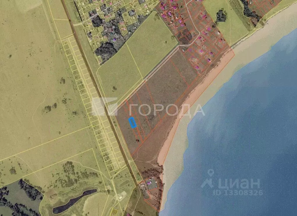 Участок в Новосибирская область, Новосибирский район, Морской ... - Фото 1