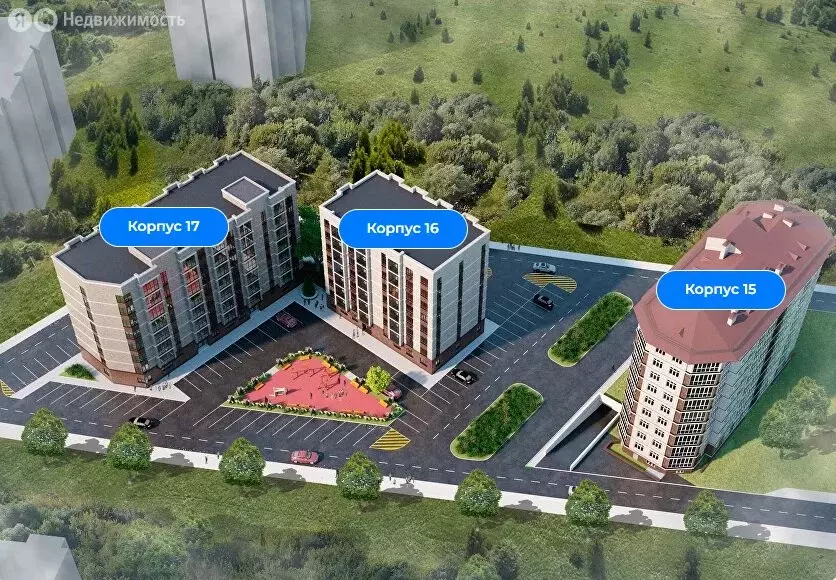 Квартира-студия: Ессентуки, Октябрьская улица, 8 (41.7 м) - Фото 1