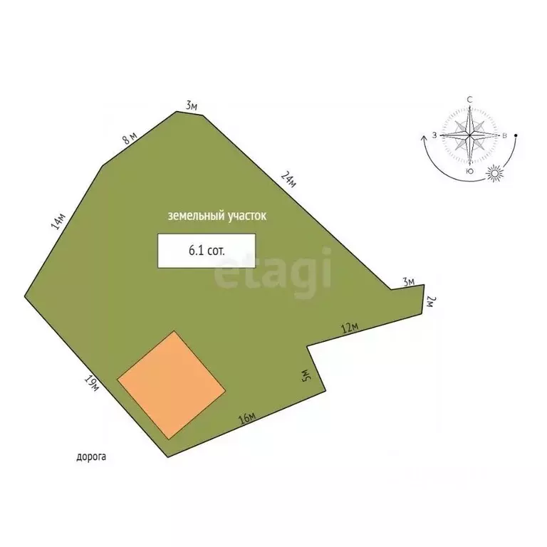 Дом в Крым, Феодосия муниципальный округ, Орджоникидзе пгт ул. Лесная ... - Фото 2