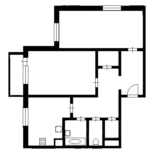 2-к кв. Санкт-Петербург Ленская ул., 16К2 (58.0 м) - Фото 1