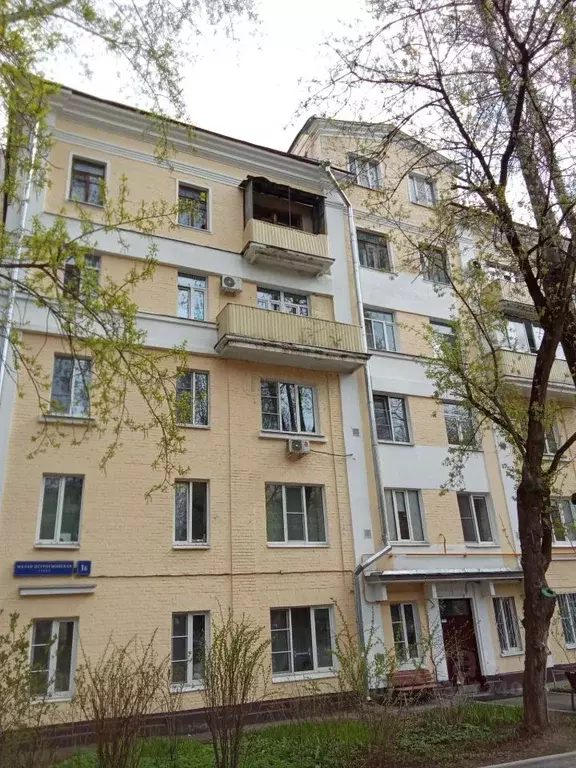 2-к кв. Москва Малая Остроумовская ул., 1Б (72.7 м) - Фото 1