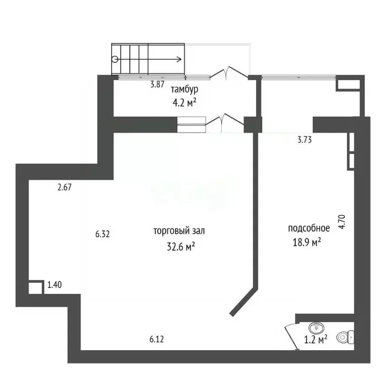 Помещение свободного назначения в Тюменская область, Тюмень ... - Фото 2