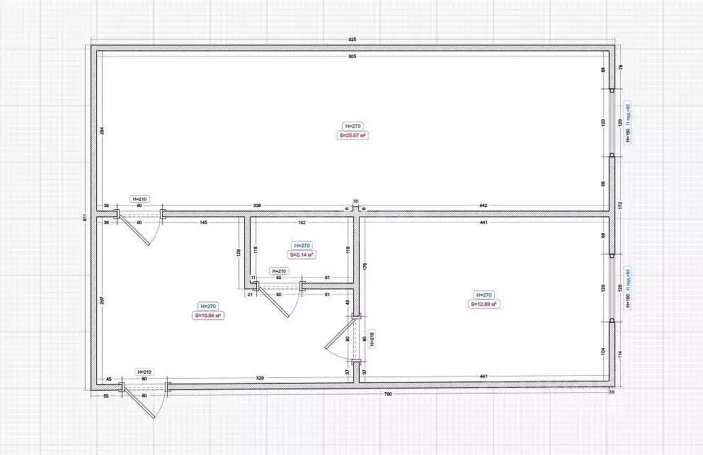 1-к кв. Ингушетия, Магас ул. Саида Чахкиева (55.3 м) - Фото 2