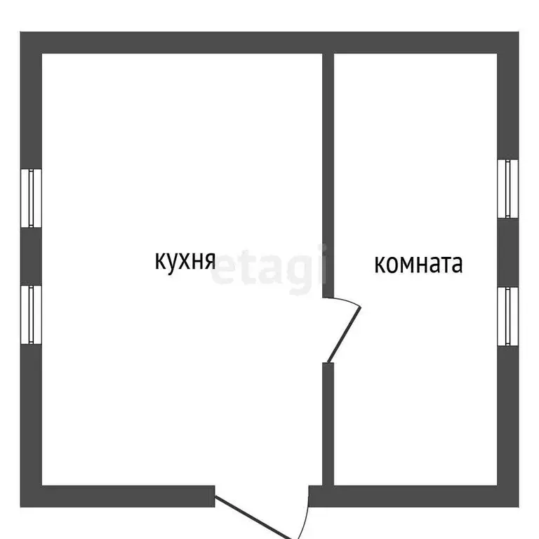 Дом в Чебаркуль, Озёрная улица (48 м) - Фото 1