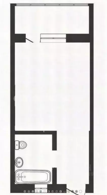 1-к кв. Севастополь пос. Любимовка, ул. Южногородская, 36к4 (20.0 м) - Фото 2