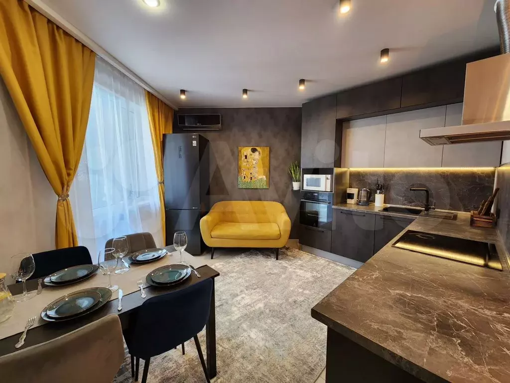 Квартира-студия, 45 м, 14/21 эт. - Фото 1