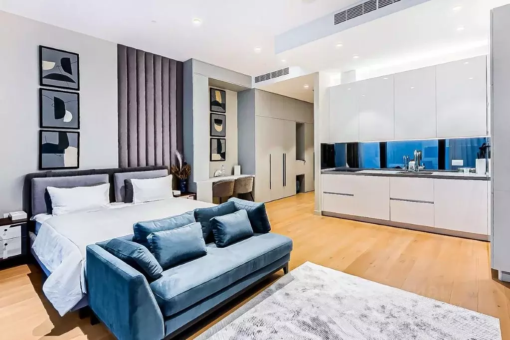 Студия Москва 1-й Красногвардейский проезд, 22с2 (40.0 м) - Фото 1