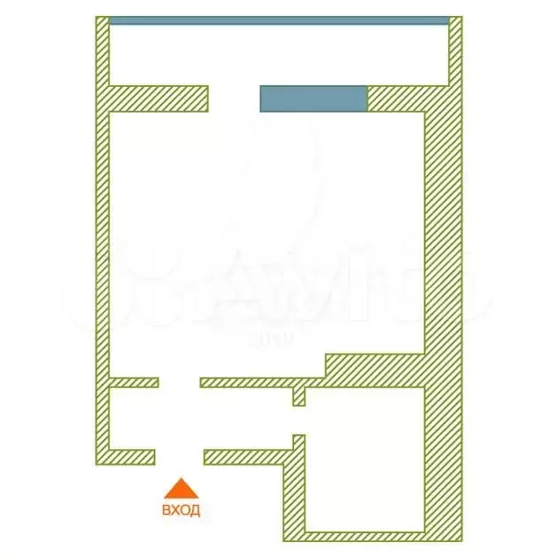 Квартира-студия, 36 м, 4/10 эт. - Фото 0