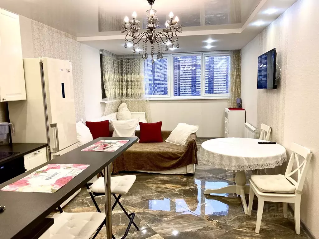 Студия Московская область, Реутов ул. Октября, 44 (34.0 м) - Фото 1