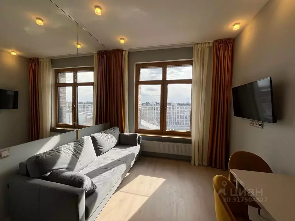 Студия Санкт-Петербург Петровский просп., 9к2 (25.0 м) - Фото 1
