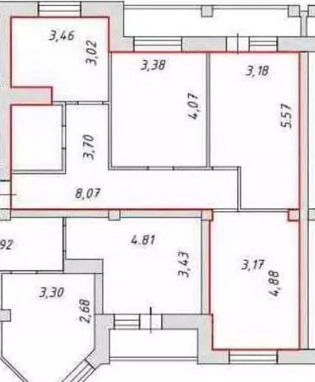 3-к кв. Ивановская область, Кохма ул. Машиностроительная, 8 (73.5 м) - Фото 2