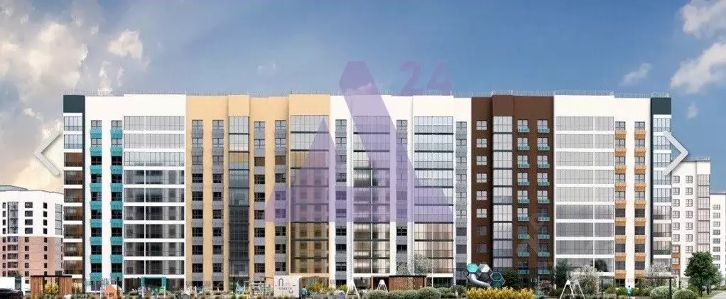 2-к кв. Алтайский край, Барнаул ул. Им. Анатолия Мельникова, 1 (53.7 ... - Фото 1