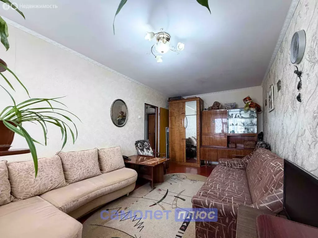 1-комнатная квартира: Чебоксары, проспект Тракторостроителей, 28 (33.1 ... - Фото 2