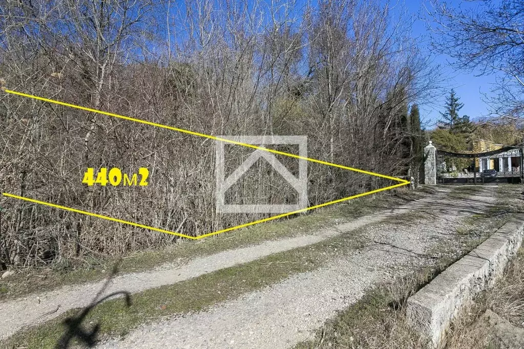 Участок в Крым, Ялта муниципальный округ, Голубой Залив пгт ул. ... - Фото 1