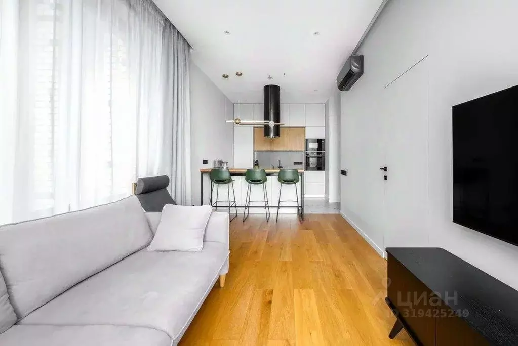 Квартира, 2 комнаты, 50 м - Фото 1