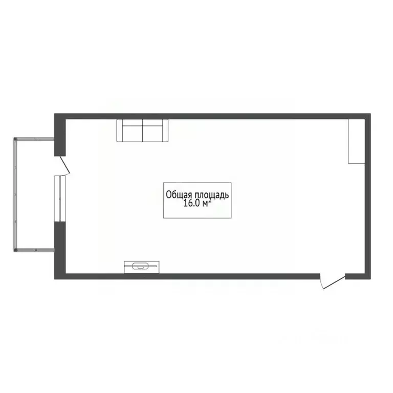 Комната Новосибирская область, Новосибирск Станционная ул., 12 (16.0 ... - Фото 2