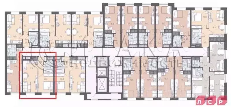 1-к кв. Санкт-Петербург Партизанская ул., 5 (36.0 м) - Фото 1