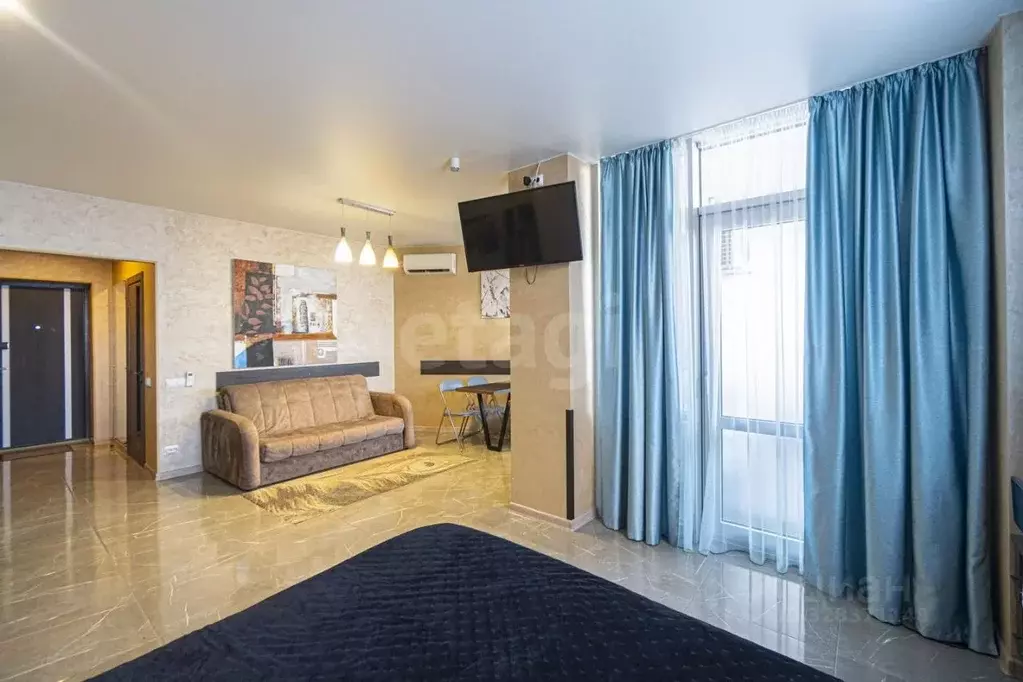 Студия Севастополь ул. Парковая, 7 (35.6 м) - Фото 1