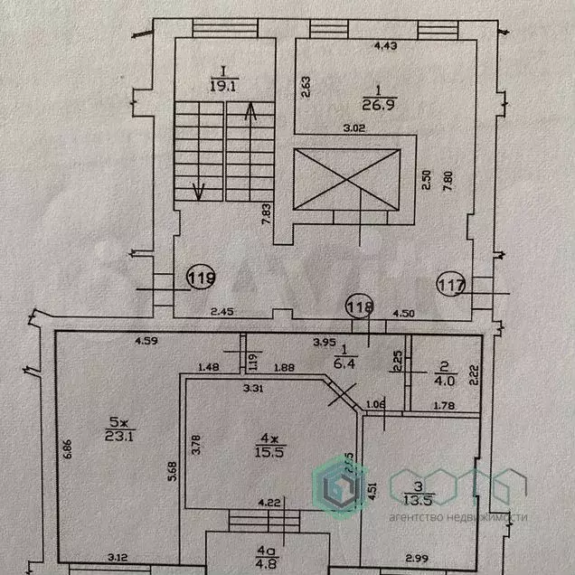 2-к. квартира, 62,5 м, 6/9 эт. - Фото 0