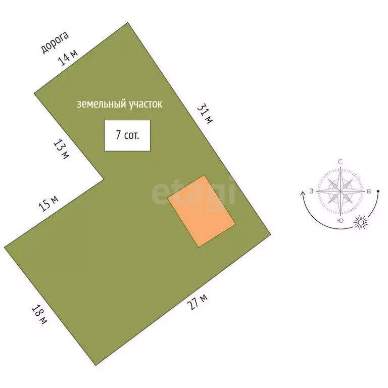 Дом в Севастополь, Балаклавский муниципальный округ, садовое ... - Фото 1