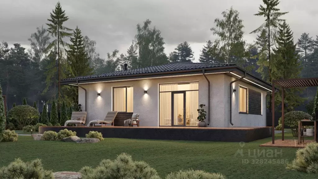 Дом в Ленинградская область, Выборгский район, Первомайское с/пос, ... - Фото 1