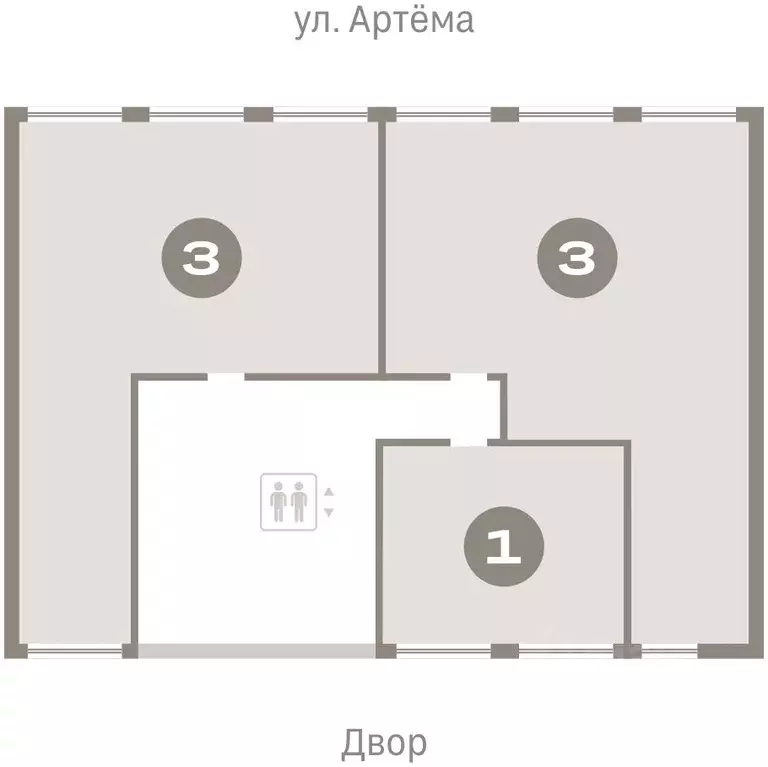 1-к кв. Ханты-Мансийский АО, Сургут 1-й мкр, Нефть жилой комплекс ... - Фото 1