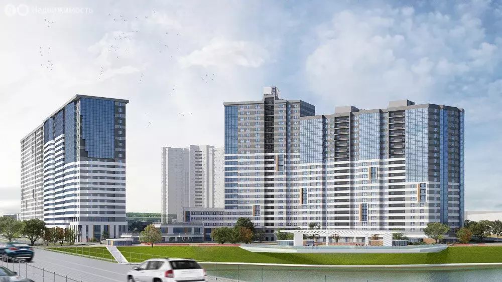 1-комнатная квартира: Челябинск, набережная Героя России С.А. Кислова, ... - Фото 1