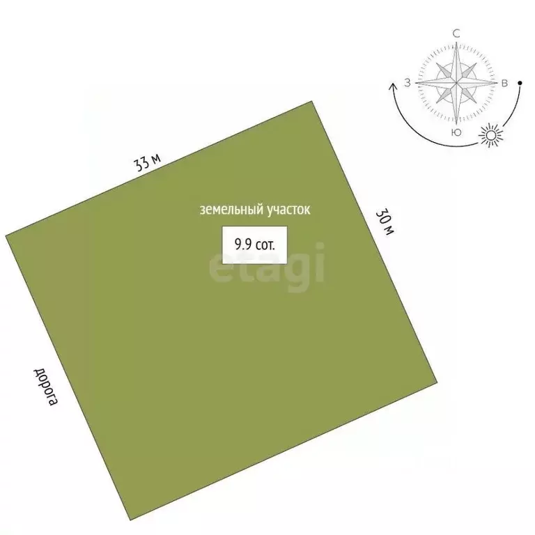 Участок в Крым, Белогорский район, Зуя пгт ул. Просторная (9.9 сот.) - Фото 2