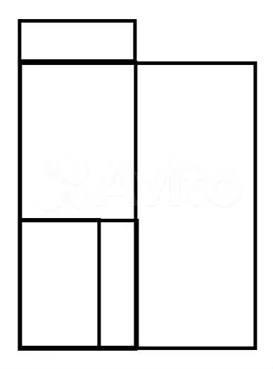 1-к. квартира, 31,2 м, 2/5 эт. - Фото 0