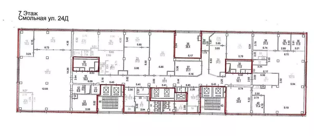 Офис в Москва Смольная ул., 24Д (1081 м) - Фото 1