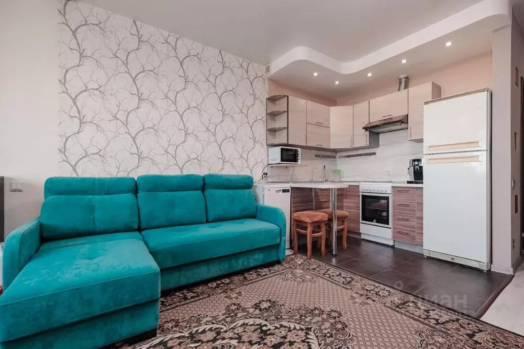 Студия Новосибирская область, Новосибирск Выборная ул., 154/2 (33.9 м) - Фото 1