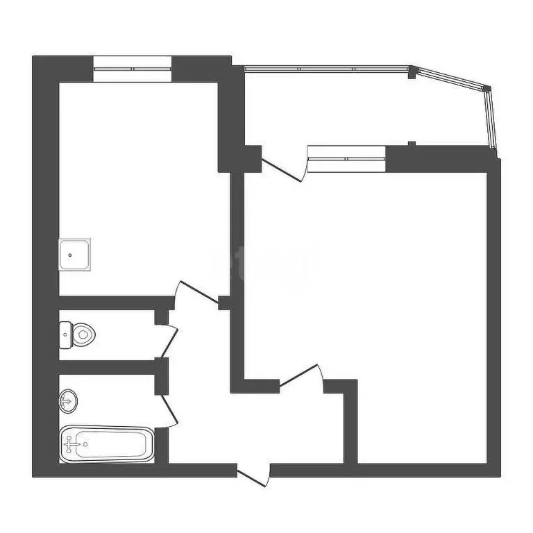 2-комнатная квартира: Тула, улица Павшинский Мост, 1к1 (49.7 м) - Фото 1