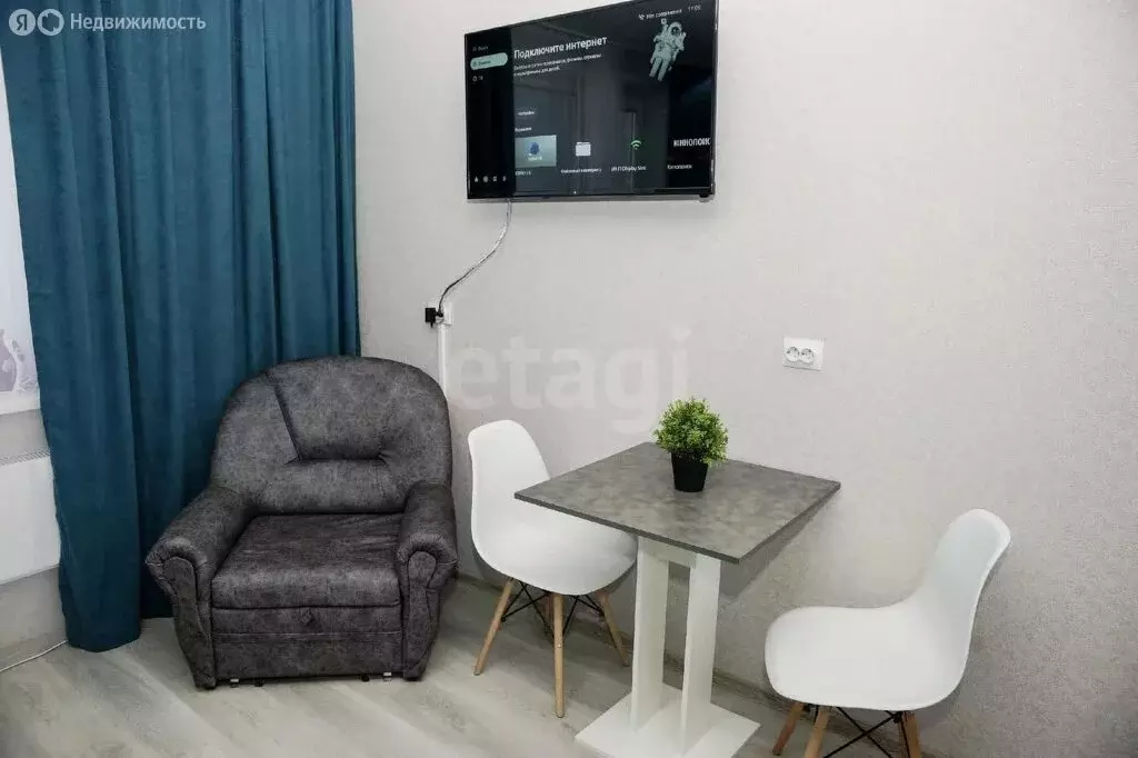 Квартира-студия: Курган, жилой район Заозёрный, 5-й микрорайон, 35А ... - Фото 1