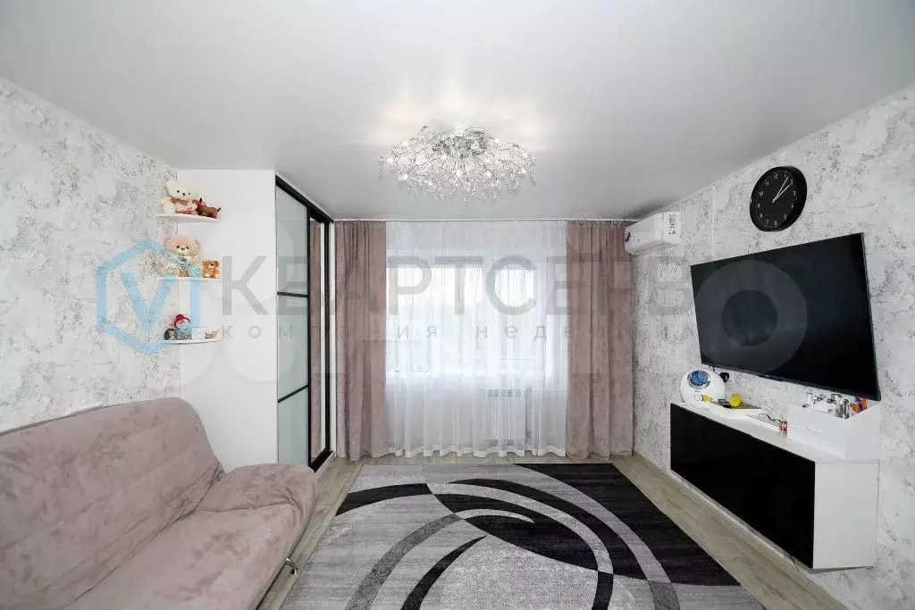 1-к. квартира, 34,9 м, 3/5 эт. - Фото 0