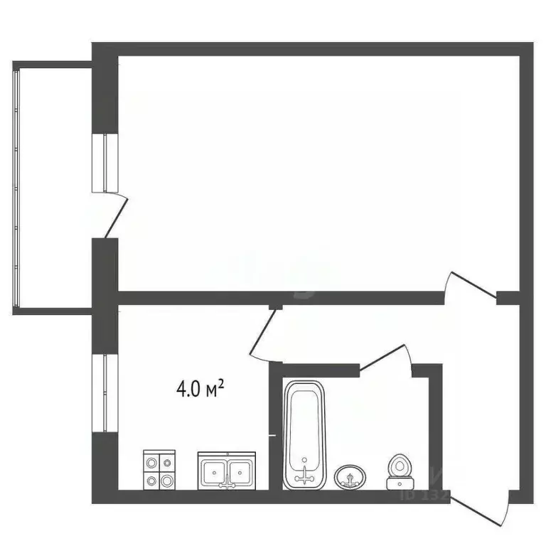 1-к кв. Орловская область, Орел ул. Матвеева, 18 (30.6 м) - Фото 0