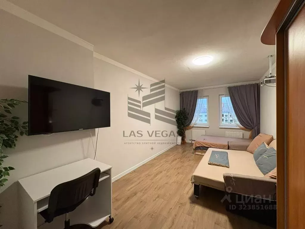 1-к кв. Татарстан, Казань Роторная ул., 27Е (42.0 м) - Фото 1