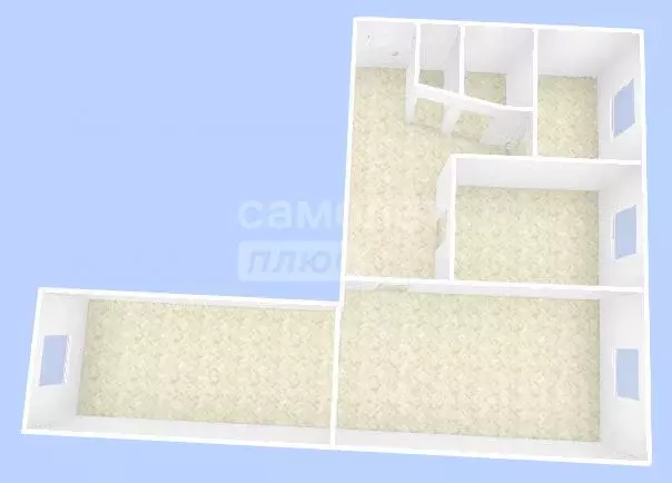 3-к кв. Забайкальский край, Читинский район, Атамановка пгт ул. ... - Фото 1