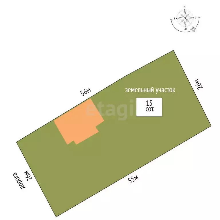 Дом в Амурское сельское поселение, село Новозуевка, улица Чикаренко ... - Фото 1