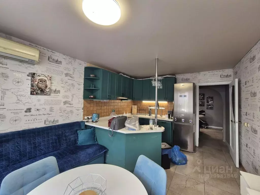 1-к кв. Краснодарский край, Краснодар проезд Репина, 20 (51.9 м) - Фото 2