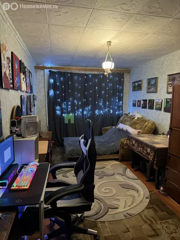 1к в 2-комнатной квартире (17 м) - Фото 1