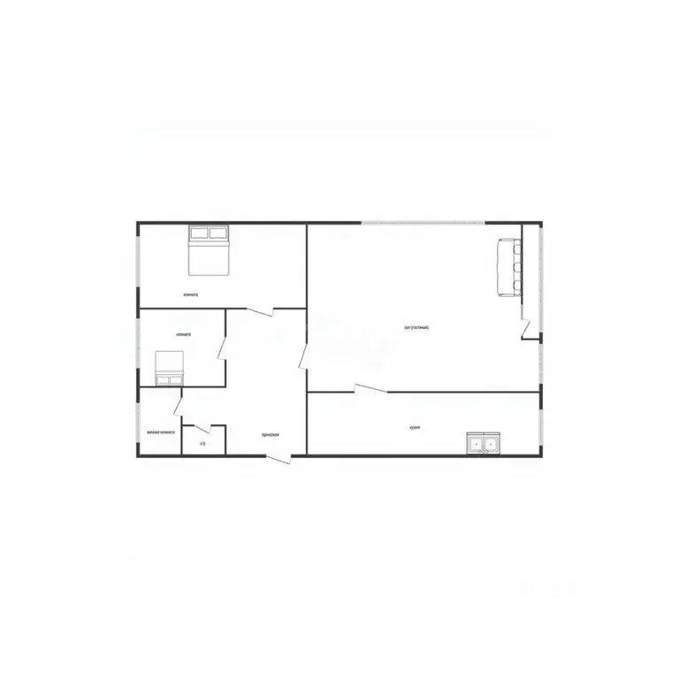 3-к кв. Смоленская область, Ярцево ул. Энтузиастов, 27 (99.9 м) - Фото 2