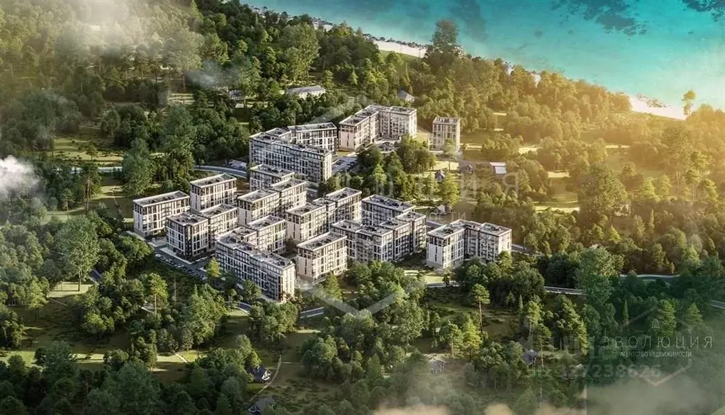 1-к кв. Калининградская область, Пионерский пос. Рыбное, Мо ре жилой ... - Фото 1