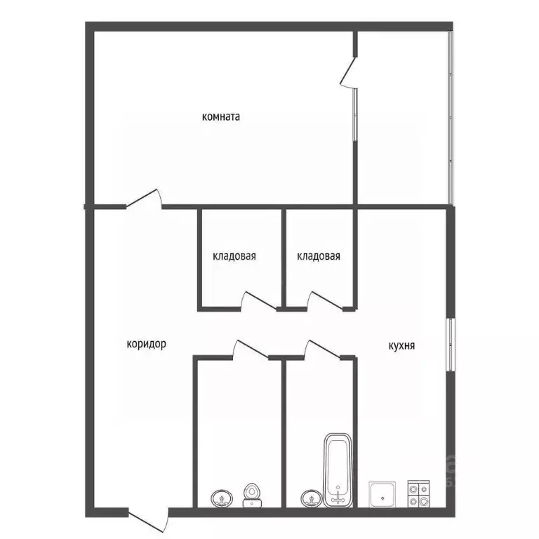 1-к кв. Воронежская область, Воронеж Московский просп., 137 (43.5 м) - Фото 1