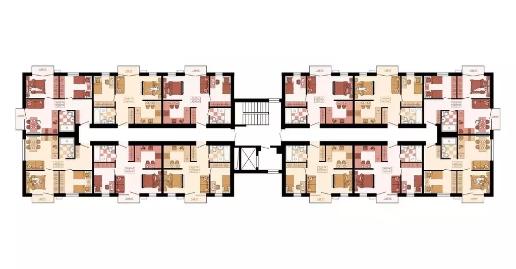 2-к кв. Приморский край, Владивосток Главная ул. (39.87 м) - Фото 1