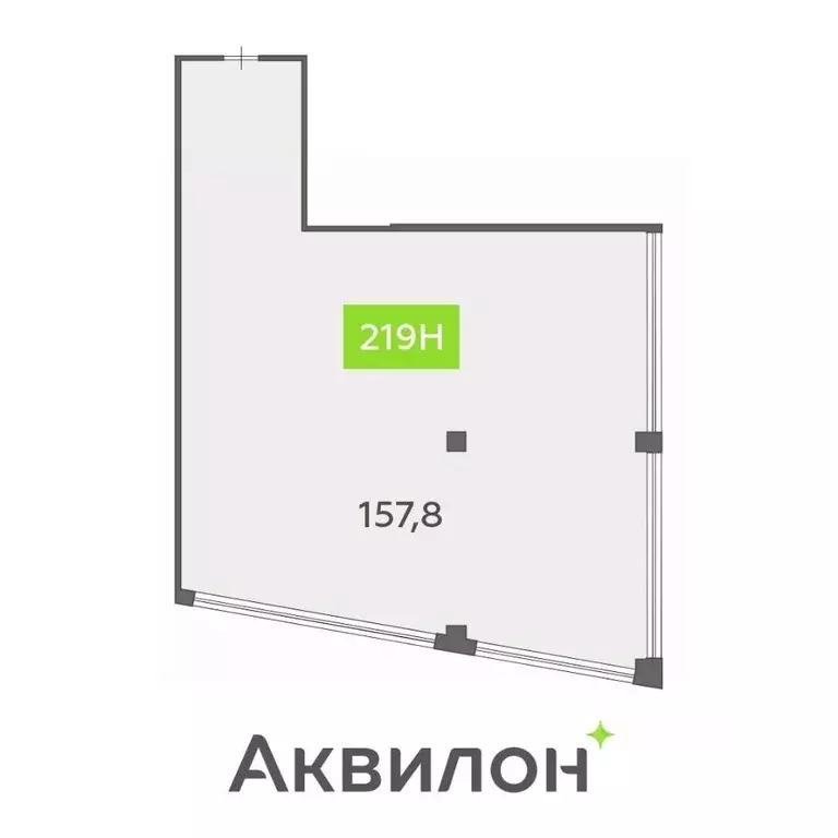 Офис в Санкт-Петербург бул. Головнина, 4 (158 м) - Фото 1