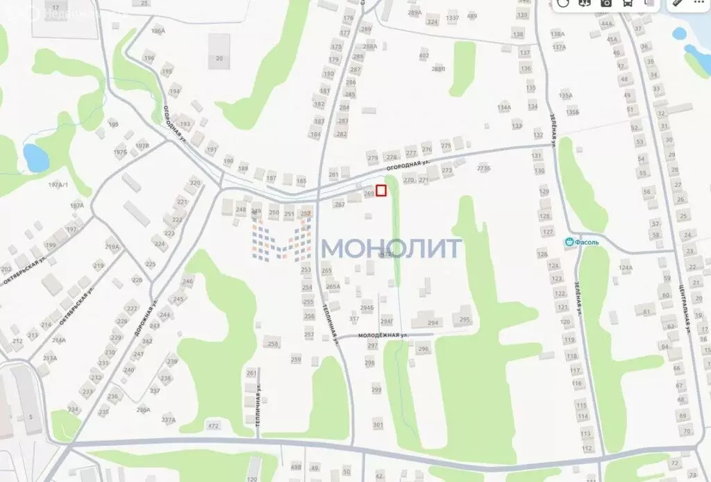 Участок в Никульское, Огородная улица (11 м) - Фото 1