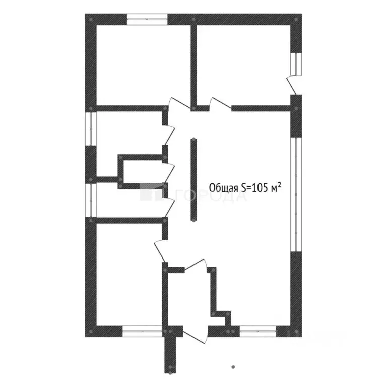 Дом в Алтайский край, Барнаул городской округ, пос. Центральный ул. ... - Фото 2