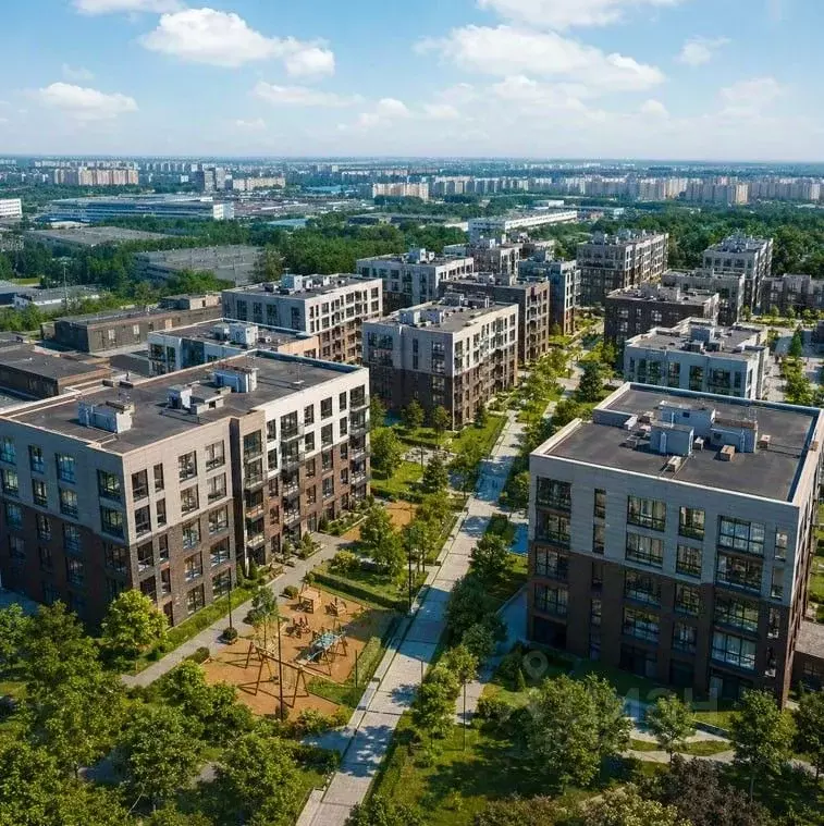 2-к кв. Санкт-Петербург Волхонское ш., 7с1 (45.13 м) - Фото 1