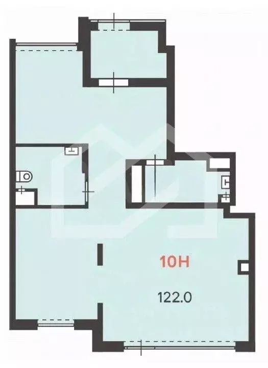 Помещение свободного назначения в Москва 1-й кв-л, 1 (122 м) - Фото 2