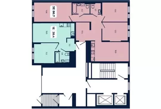 1-к кв. Ростовская область, Ростов-на-Дону Северный мкр, ул. ... - Фото 2